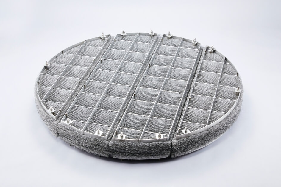 Round shape of Wire Mesh Mist Eliminator