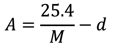 Opening rate calculation