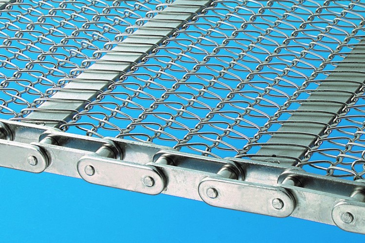 チェーン付コンベヤーベルト　CHAIN DRIVEN BELT